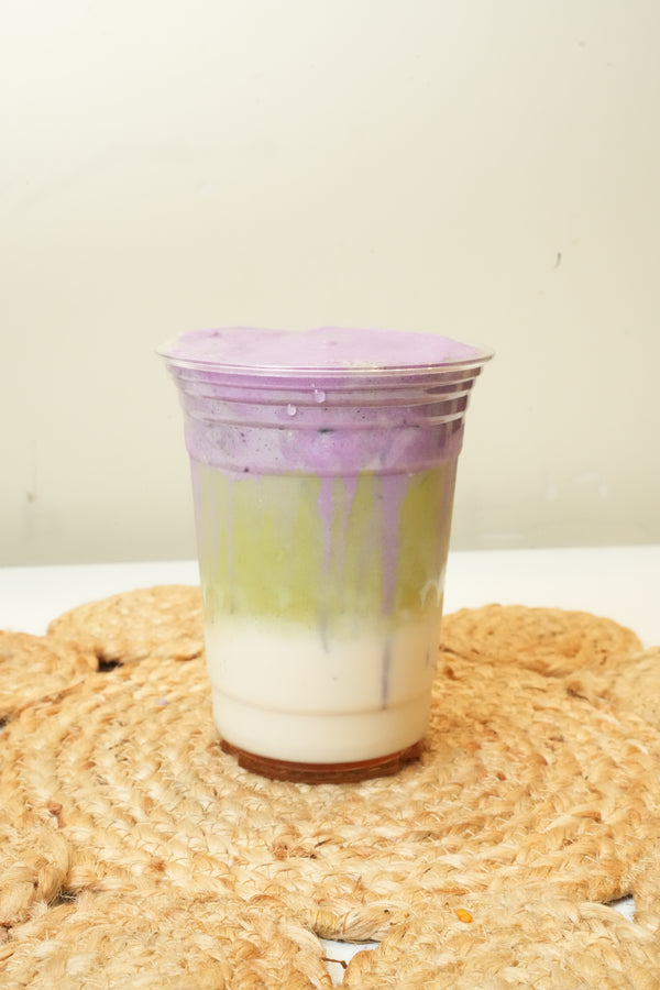 Ube Cloud Matcha Latte